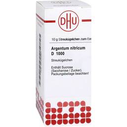 Abbildung: DHU Argentum nitricum D 1000 Globuli Globuli, 10 g PZN 07454661