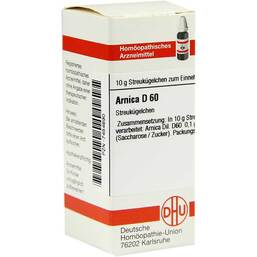 Abbildung: DHU Arnica D 60 Globuli Globuli, 10 g PZN 07454690