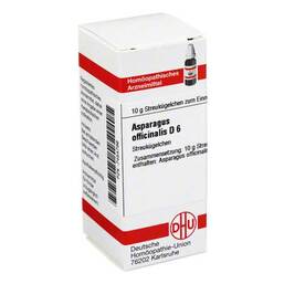 Abbildung: DHU Asparagus officinalis D 6 Gl 10 g, Globuli PZN 07454796