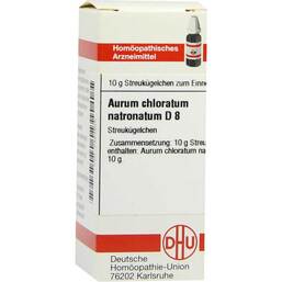 Abbildung: Aurum chloratum natronatum D Globuli, 10 g PZN 07454856