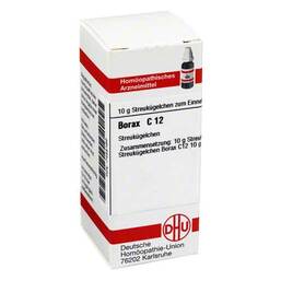 Abbildung: DHU Borax C 12 Globuli Globuli, 10 g PZN 07455169