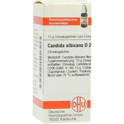 Abbildung: DHU Candida albicans D 200 Globuli 10 g, Globuli PZN 07455519