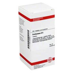 Abbildung: DHU Cortisonum D 6 Tabletten Tabletten, 200 St PZN 07456335