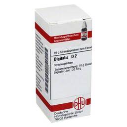 Abbildung: DHU Digitalis D 2 Globuli Globuli, 10 g PZN 07456424