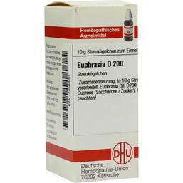 Abbildung: DHU Euphrasia D 200 Globuli Globuli, 10 g PZN 07456660
