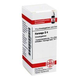 Abbildung: DHU Haronga D 4 Globuli Globuli, 10 g PZN 07457085