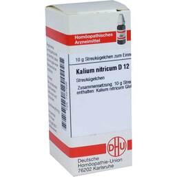 Abbildung: Kalium nitricum D 12 Globuli Globuli, 10 g PZN 07457599
