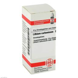 Abbildung: DHU Lithium carbonicum D 200 Globuli Globuli, 10 g PZN 07457903