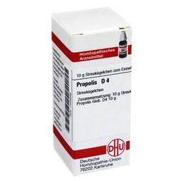 Abbildung: DHU Propolis D 4 Globuli Globuli, 10 g PZN 07459262