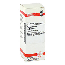 Abbildung: DHU Sempervivum tect. D 1 Dilution Dilution, 20 ml PZN 07459753