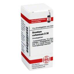 Abbildung: Strontium carbonicum D 30 Globuli Globuli, 10 g PZN 07459977