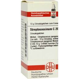 Abbildung: DHU Streptococcinum C 200 Globuli Globuli, 10 g PZN 07460012