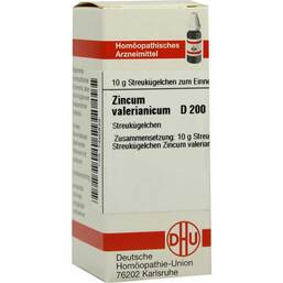Abbildung: DHU Zincum valerianicum D 200 Gl Globuli, 10 g PZN 07460839