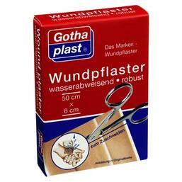 Abbildung: Gothaplast Wundpflaster robust 6x50 cm wasserabweis. 1 St PZN 07464760 