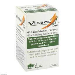 Abbildung: Viabol Tabs Lutschtabletten Lutschtabletten, 40 St PZN 07479342