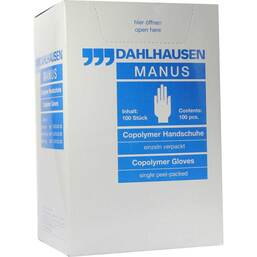 Abbildung: Copolymer Handschuhe steril Größe S 100 St, Handschuhe PZN 07486879
