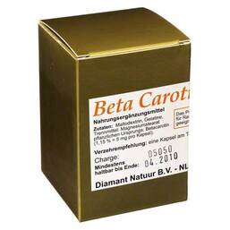 Abbildung: Beta Carotin Kapseln 60 St, Kapseln PZN 07492495