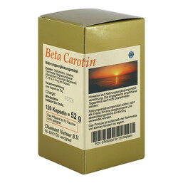 Abbildung: Beta Carotin Kapseln Kapseln, 120 St PZN 07492503