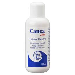 Abbildung: Canea feines Hautöl mit Vitamin E 125 ml, Öl PZN 07500415
