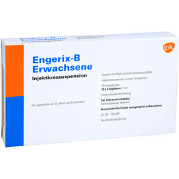 Abbildung: Engerix B Erwachsene Injektionssuspension in einer Fertigspritze ohne Kan 10X1 St, Injektionssuspension PZN 07504672