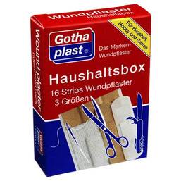 Abbildung: Gothaplast Haushaltsbox Stri Pflaster, 16 St PZN 07508256