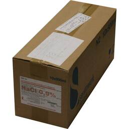 Abbildung: Isotonische Kochsalzlösung 0,9% Bernburg Infusionslösung 10X500 ml, Infusionslösung PZN 07510833