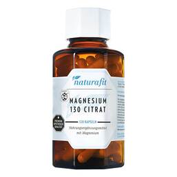 Abbildung: Naturafit Magnesium 130 Citr Kapseln 120 St, Kapseln PZN 07514162