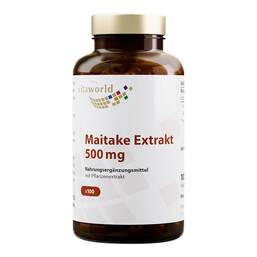 Abbildung: Maitake Extrakt 500 mg Kapseln Kapseln, 100 St PZN 07518131