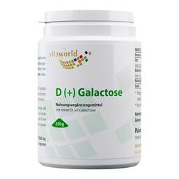 Abbildung: D + Galactose Pulver 250 g, Pulver PZN 07518154
