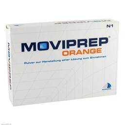 Abbildung: Moviprep Orange Pulver.zur Herstellung e.Lösung zum Einnehm. Pulver zur Herstellung einer Lösung zum Einnehmen, 1 St PZN 07519900