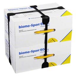 Abbildung: Biomo Lipon 600 mg Infusionsset Ampullen 10 St, Ampullen PZN 07526685