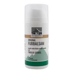 Abbildung: Tiroler Steinöl Fußbalsam Balsam, 100 ml PZN 07528632
