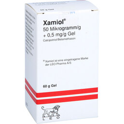 Abbildung: Xamiol 50 Mikrogramm / g + 0,5 mg / g Gel 60 g, Gel PZN 07532094