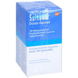 Abbildung: Sultanol Dosier Aerosol 200 Hub 2 St, Dosieraerosol PZN 07532970