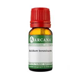 Abbildung: Acidum benzoicum Arcana LM 6 Dilution Dilution, 10 ml PZN 07538197