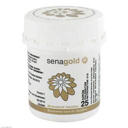Abbildung: Biochemie Senagold 25 Aurum chloratum nat.D 12 Tabletten 400 St, Tabletten PZN 07544571