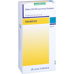 Abbildung: Clobex 500 Mikrogramm / g Shampoo 125 ml, Shampoo PZN 07549864