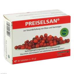 Abbildung: Preiselsan Tabletten 90 St, Tabletten PZN 07554871 
