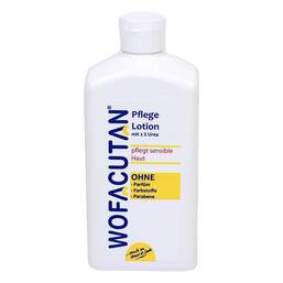 Abbildung: Wofacutan Pflegelotion 450 ml, Lotion PZN 07565656