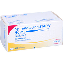 Abbildung: Spironolacton STADA 50 mg Tabletten 100 St, Tabletten PZN 07571272