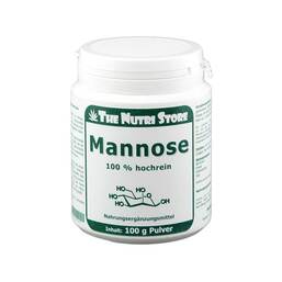 Abbildung: Mannose 100% rein Pulver 100 g, Pulver PZN 07572395