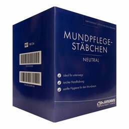 Abbildung: Mundpflegestäbchen Schaumstoff neutral 250 St PZN 07574520