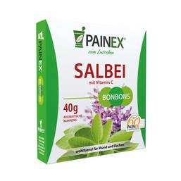 Abbildung: Salbeibonbons mit Vitamin C Painex 40 g, Bonbons PZN 07574922