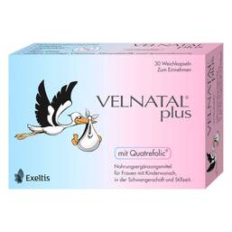 Abbildung: Velnatal plus Kapseln Kapseln, 30 St PZN 07586405