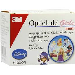 Abbildung: Opticlude 3M Disney Pflaster Girls mini 2537MDPG-100 100 St, Pflaster PZN 07588315