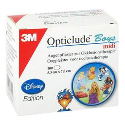 Abbildung: Opticlude 3M Disney Pflaster Boys midi 2538MDPB-100 100 St, Pflaster PZN 07588321