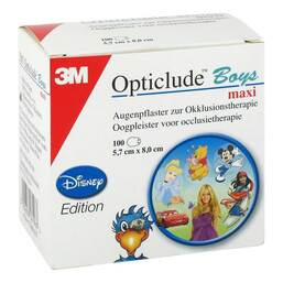 Abbildung: Opticlude 3M Disney Pflaster Boys maxi 2539MDPB-100 100 St, Pflaster PZN 07588427