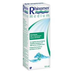 Abbildung: Rhinomer 2 medium Lösung Lösung, 135 ml PZN 07593032