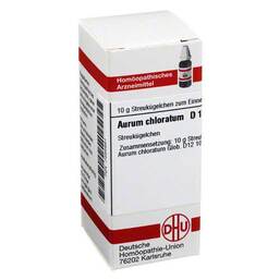 Abbildung: DHU Aurum chloratum D 12 Globuli Globuli, 10 g PZN 07594681
