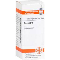 Abbildung: Borax D 5 Globuli Globuli, 10 g PZN 07594787